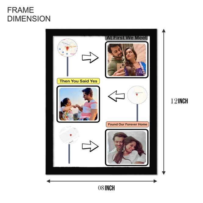 Customized Love Story Frame 3 - Image 4